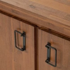 Ars manufacti Sideboard Manchester VI - Akazie massiv / Metall - Akazie / Anthrazit -WOHNZIMMERMÖBEL Verkäufe 1000210964 201027 09484600032 DETAILS P000000001000210964