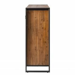 Ars manufacti Sideboard Manchester VII - Akazie massiv / Metall - Akazie / Anthrazit -WOHNZIMMERMÖBEL Verkäufe 1000210965 201008 16425000037 DETAILS P000000001000210965