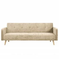 Jack & Alice Schlafsofa Daru - Samt - Samt Niks: Beige -WOHNZIMMERMÖBEL Verkäufe 1000210991 200527 17480500122 DETAILS P000000001000210991