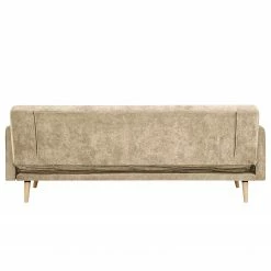 Jack & Alice Schlafsofa Daru - Samt - Samt Niks: Beige -WOHNZIMMERMÖBEL Verkäufe 1000210991 200527 17480500124 DETAILS P000000001000210991
