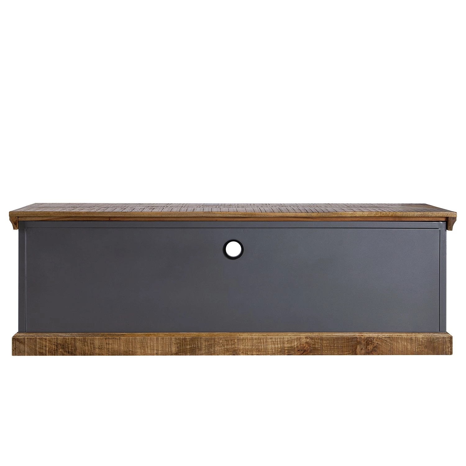 Ars manufacti TV-Lowboard Hunter II - Mango massiv / Metall - Mango / Blaugrau 8 Ars manufacti TV-Lowboard Hunter II - Mango massiv / Metall - Mango / Blaugrau – Bild 8