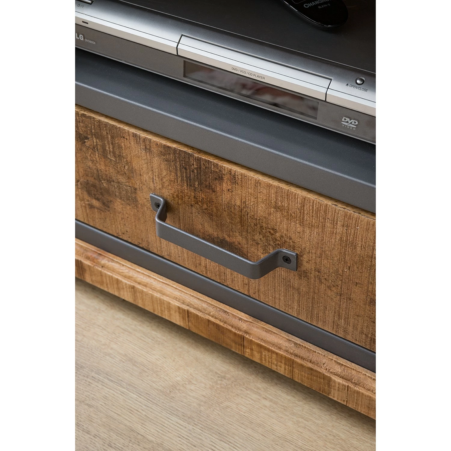 Ars manufacti TV-Lowboard Hunter II - Mango massiv / Metall - Mango / Blaugrau 13 Ars manufacti TV-Lowboard Hunter II - Mango massiv / Metall - Mango / Blaugrau – Bild 13