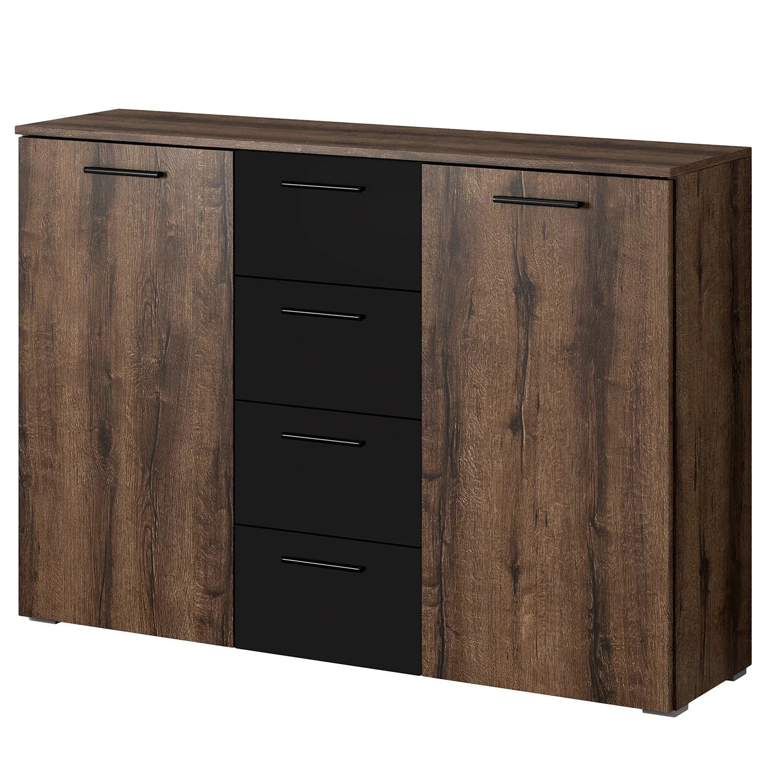 Mooved Sideboard Salton - Kernnussbaum 1 Mooved Sideboard Salton - Kernnussbaum