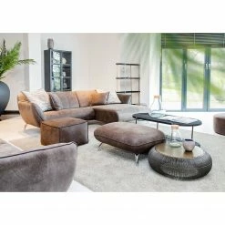 Jack & Alice Couchtisch Crossett - Aluminium / Eisen / Messing Antik / Schwarz -WOHNZIMMERMÖBEL Verkäufe 1000211408 200504 13490900011 MOOD DETAILS P000000001000211408 mood