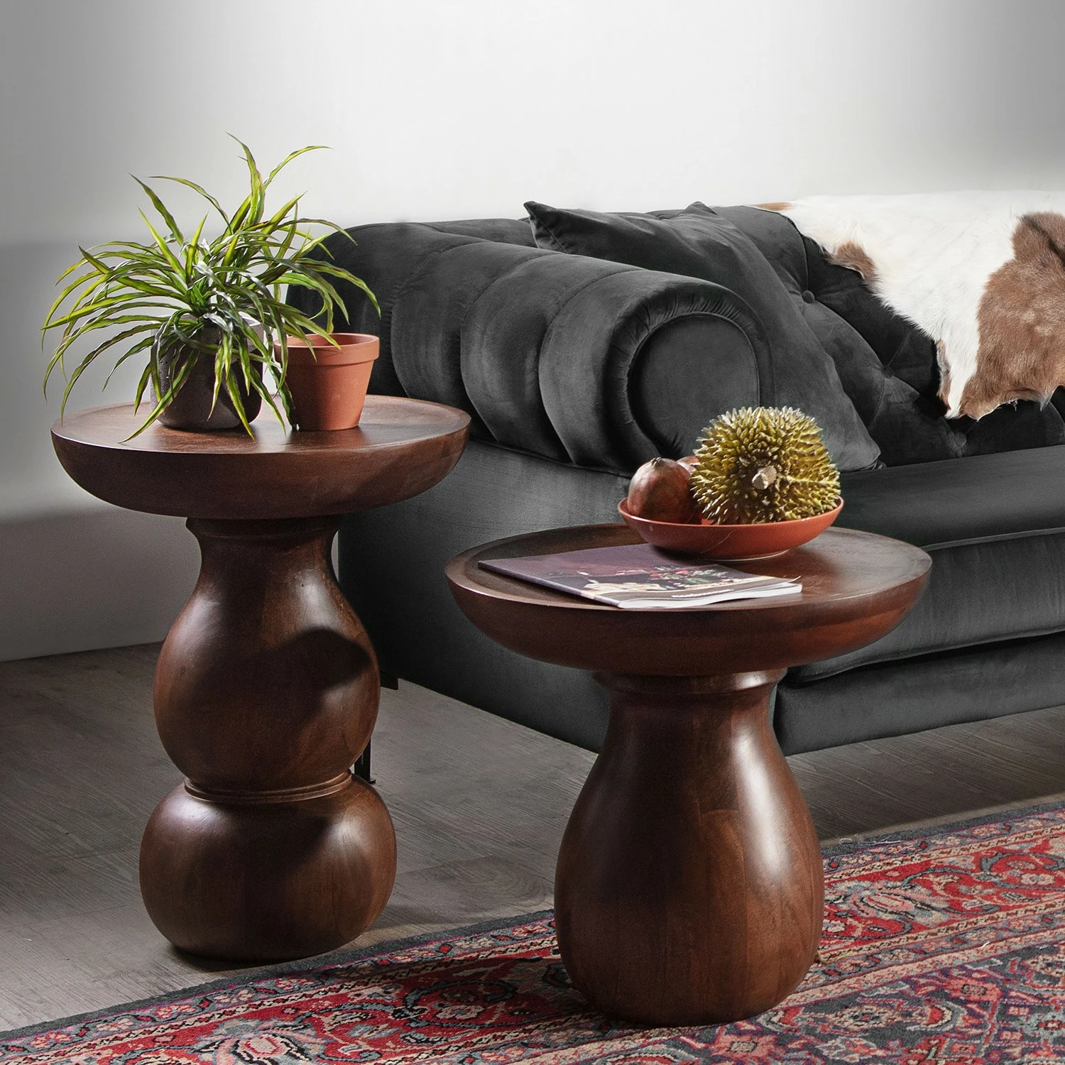 Naturoo Beistelltisch Brookwood II - Mango massiv - Mango Dunkel 7 Naturoo Beistelltisch Brookwood II - Mango massiv - Mango Dunkel – Bild 7