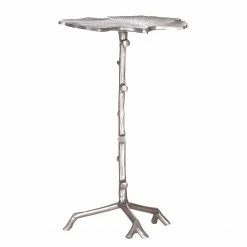 Jack & Alice Beistelltisch Beeville - Aluminium - Silber