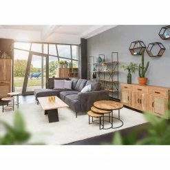 Red Living Beistelltisch Daggett II (3er-Set) - Mango massiv / Metall - Mango / Schwarz 6 Red Living Beistelltisch Daggett II (3er-Set) - Mango massiv / Metall - Mango / Schwarz -WOHNZIMMERMÖBEL Verkäufe 1000211448 200504 13494100171 MOOD DETAILS P000000001000211448 mood