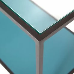 Loftscape Couchtisch Carrabelle III - Glas / Metall - Grau / Anthrazit -WOHNZIMMERMÖBEL Verkäufe 1000211489 200504 13495800304 DETAILS P000000001000211489