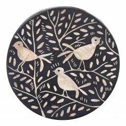 Red Living Beistelltisch Edgewood II - Mango massiv - Mango Schwarz / Mango -WOHNZIMMERMÖBEL Verkäufe 1000211496 200504 13495900314 DETAILS P000000001000211496