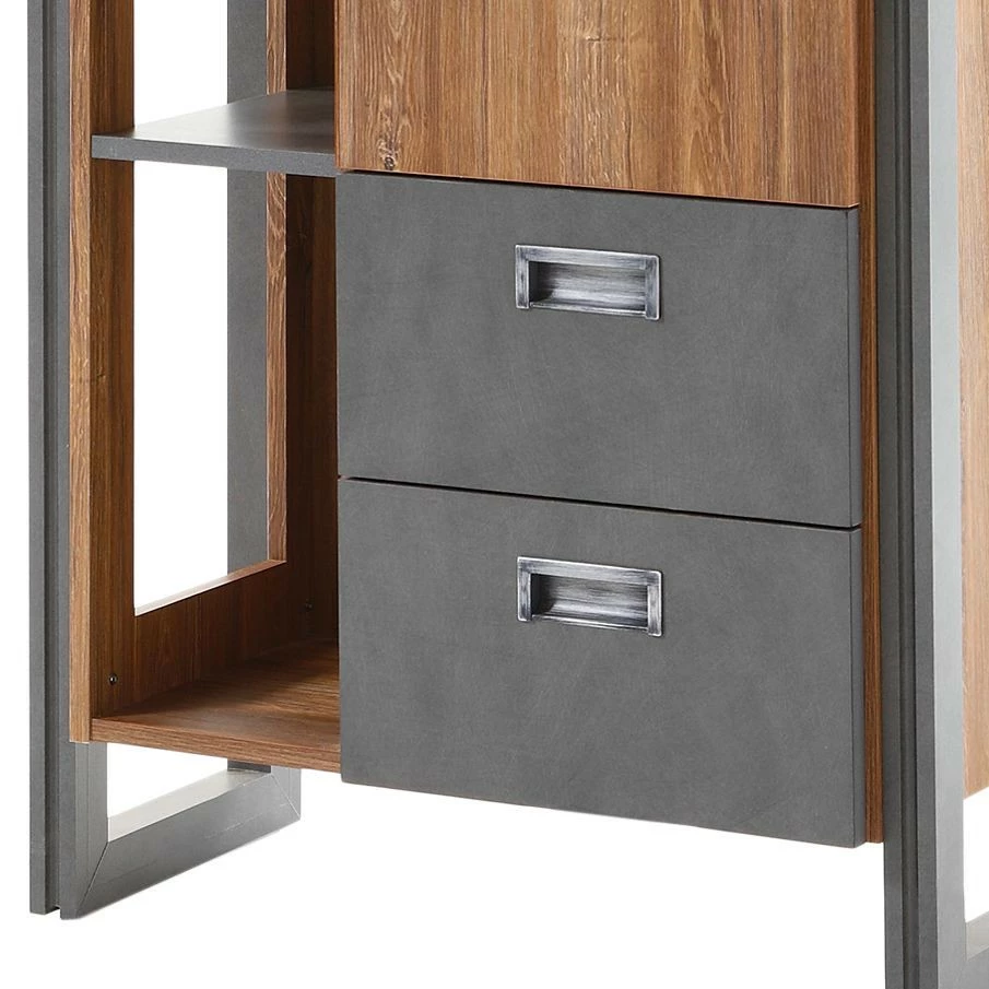 Ars manufacti Regal Marton V - Eiche Stirling Dekor / Anthrazit 7 Ars manufacti Regal Marton V - Eiche Stirling Dekor / Anthrazit – Bild 7