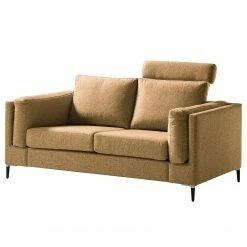 Studio Copenhagen 2-Sitzer Sofa COSO Classic+ - Webstoff Inze: Hellbraun - Schwarz -WOHNZIMMERMÖBEL Verkäufe 1000212493 200820 14490900174 DETAILS P000000001000212493