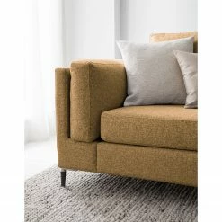 Studio Copenhagen 2-Sitzer Sofa COSO Classic+ - Webstoff Inze: Hellbraun - Schwarz -WOHNZIMMERMÖBEL Verkäufe 1000212493 201008 13273200075 DETAILS P000000001000212493