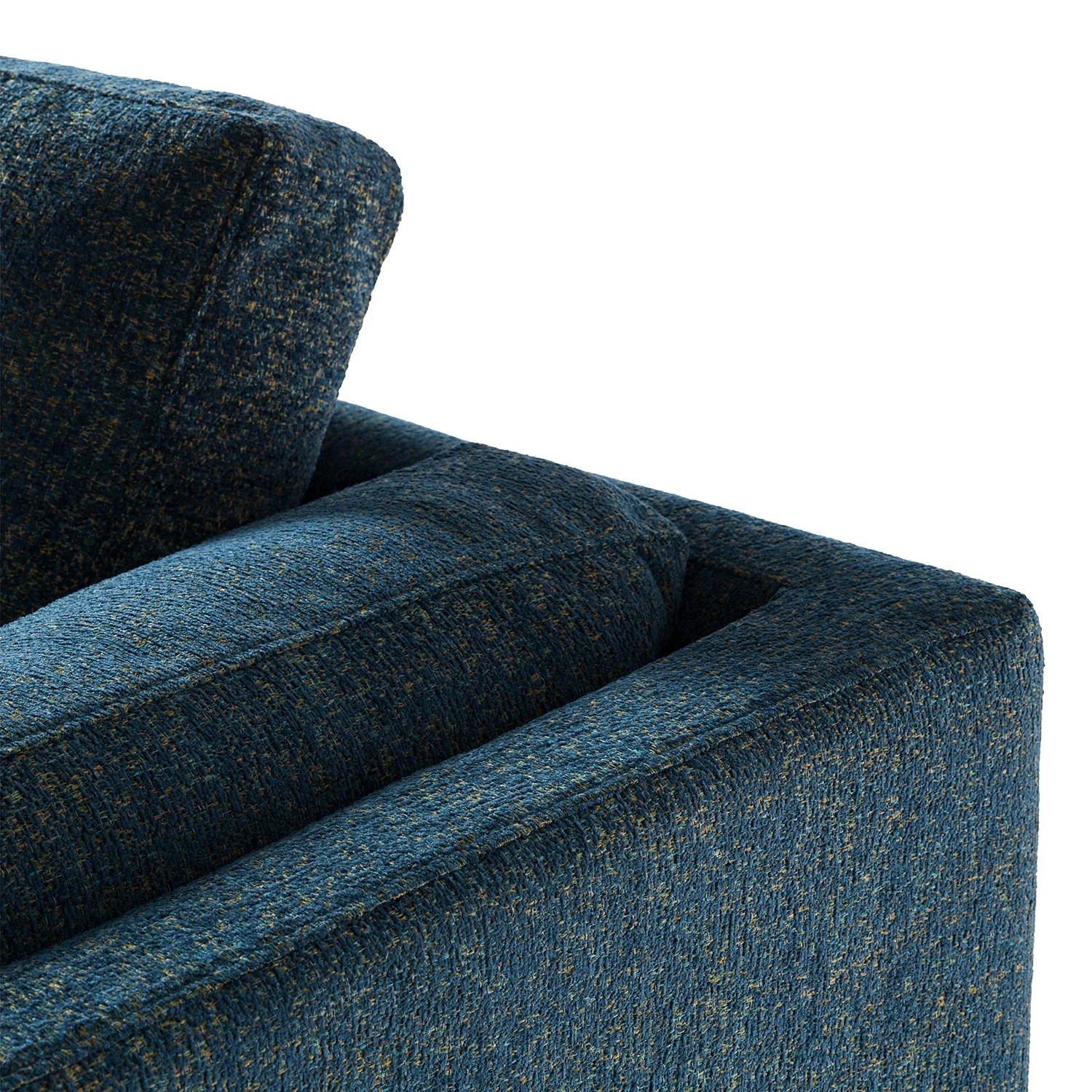 Studio Copenhagen 2,5-Sitzer Sofa COSO Classic+ - Chenille Rufi: Blau - Eiche Dunkel 13 Studio Copenhagen 2,5-Sitzer Sofa COSO Classic+ - Chenille Rufi: Blau - Eiche Dunkel – Bild 13