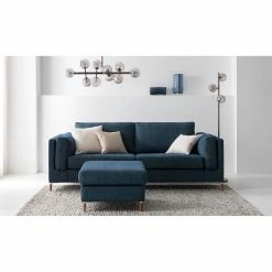 Studio Copenhagen 2,5-Sitzer Sofa COSO Classic+ - Chenille Rufi: Blau - Eiche Dunkel 23 Studio Copenhagen 2,5-Sitzer Sofa COSO Classic+ - Chenille Rufi: Blau - Eiche Dunkel -WOHNZIMMERMÖBEL Verkäufe 1000212738 201008 13380500038 MOOD DETAILS P000000001000212738 mood