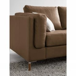 Studio Copenhagen Ecksofa COSO Classic+ mit Ottomane - Echtleder Taru: Nougat - Breite: 245 cm - Ottomane davorstehend rechts - Bettkasten - Eiche Dunkel 44 Studio Copenhagen Ecksofa COSO Classic+ mit Ottomane - Echtleder Taru: Nougat - Breite: 245 cm - Ottomane davorstehend rechts - Bettkasten - Eiche Dunkel -WOHNZIMMERMÖBEL Verkäufe 1000212869 201008 13335600236 DETAILS P000000001000212869