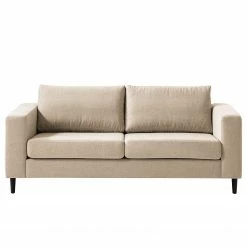 Studio Copenhagen 2,5-Sitzer Sofa COSO Classic - Webstoff Milan: Beige - Buche -WOHNZIMMERMÖBEL Verkäufe 1000213010 200827 12381100132 DETAILS P000000001000213010