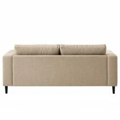 Studio Copenhagen 2,5-Sitzer Sofa COSO Classic - Webstoff Milan: Beige - Buche -WOHNZIMMERMÖBEL Verkäufe 1000213010 200827 12381100134 DETAILS P000000001000213010
