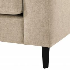 Studio Copenhagen 2,5-Sitzer Sofa COSO Classic - Webstoff Milan: Beige - Buche -WOHNZIMMERMÖBEL Verkäufe 1000213010 200827 12381100140 DETAILS P000000001000213010