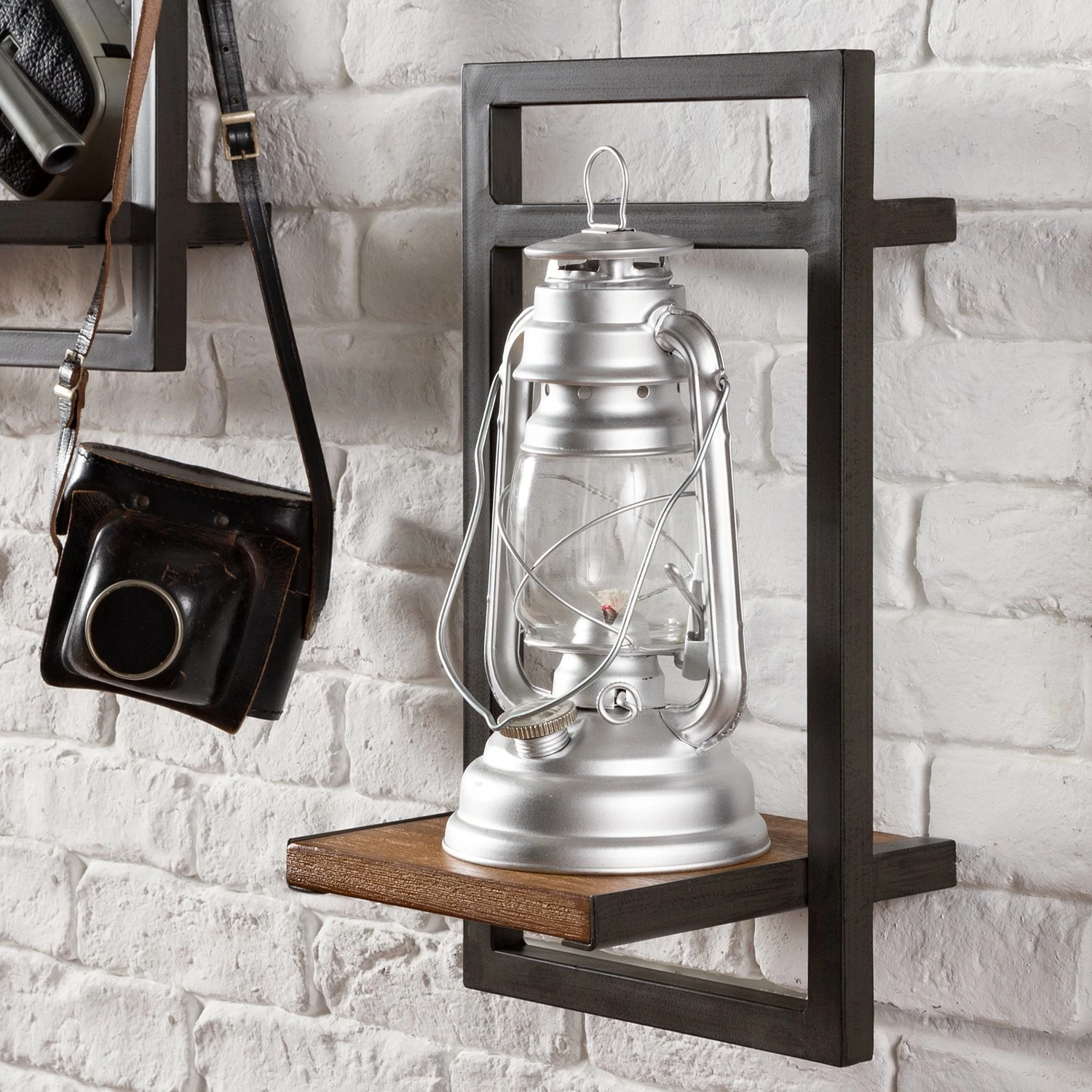 Ars manufacti Wandregal-Set Manchester III (5-teilig) - Akazie massiv / Metall - Akazie / Anthrazit 11 Ars manufacti Wandregal-Set Manchester III (5-teilig) - Akazie massiv / Metall - Akazie / Anthrazit – Bild 11