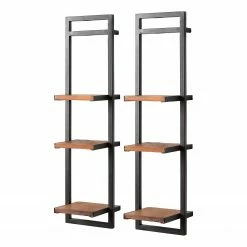 Ars manufacti Wandregal-Set Manchester VI (7-teilig) - Akazie massiv / Metall - Akazie / Anthrazit 15 Ars manufacti Wandregal-Set Manchester VI (7-teilig) - Akazie massiv / Metall - Akazie / Anthrazit -WOHNZIMMERMÖBEL Verkäufe 1000213212 200527 13213600048 DETAILS P000000001000213212