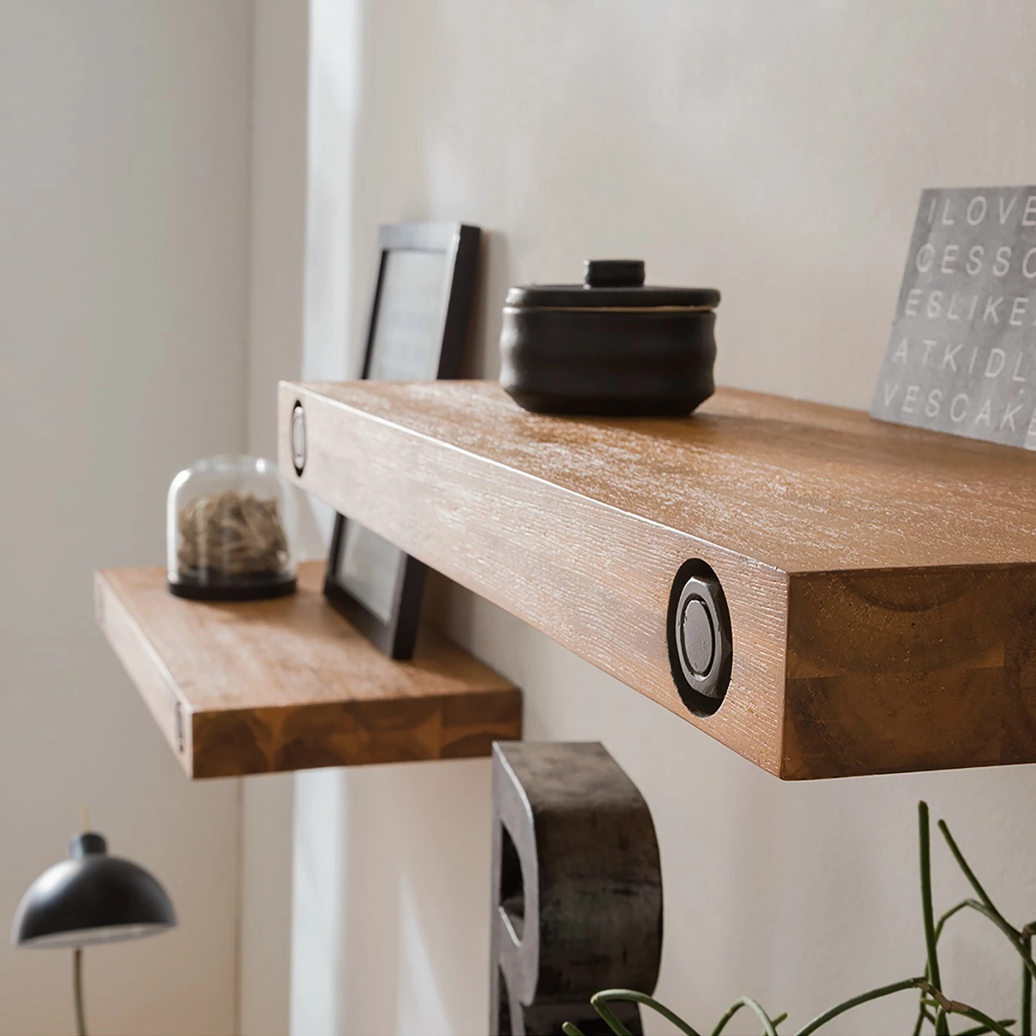 Ars manufacti Wandboard Manchester (2er-Set) - Akazie massiv - Breite: 90 cm 4 Ars manufacti Wandboard Manchester (2er-Set) - Akazie massiv - Breite: 90 cm – Bild 4