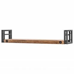 Ars manufacti Wandboard Manchester (2er-Set) - Akazie massiv / Metall - Akazie / Anthrazit - Breite: 110 cm 9 Ars manufacti Wandboard Manchester (2er-Set) - Akazie massiv / Metall - Akazie / Anthrazit - Breite: 110 cm -WOHNZIMMERMÖBEL Verkäufe 1000213217 200831 09510000014 DETAILS P000000001000213217