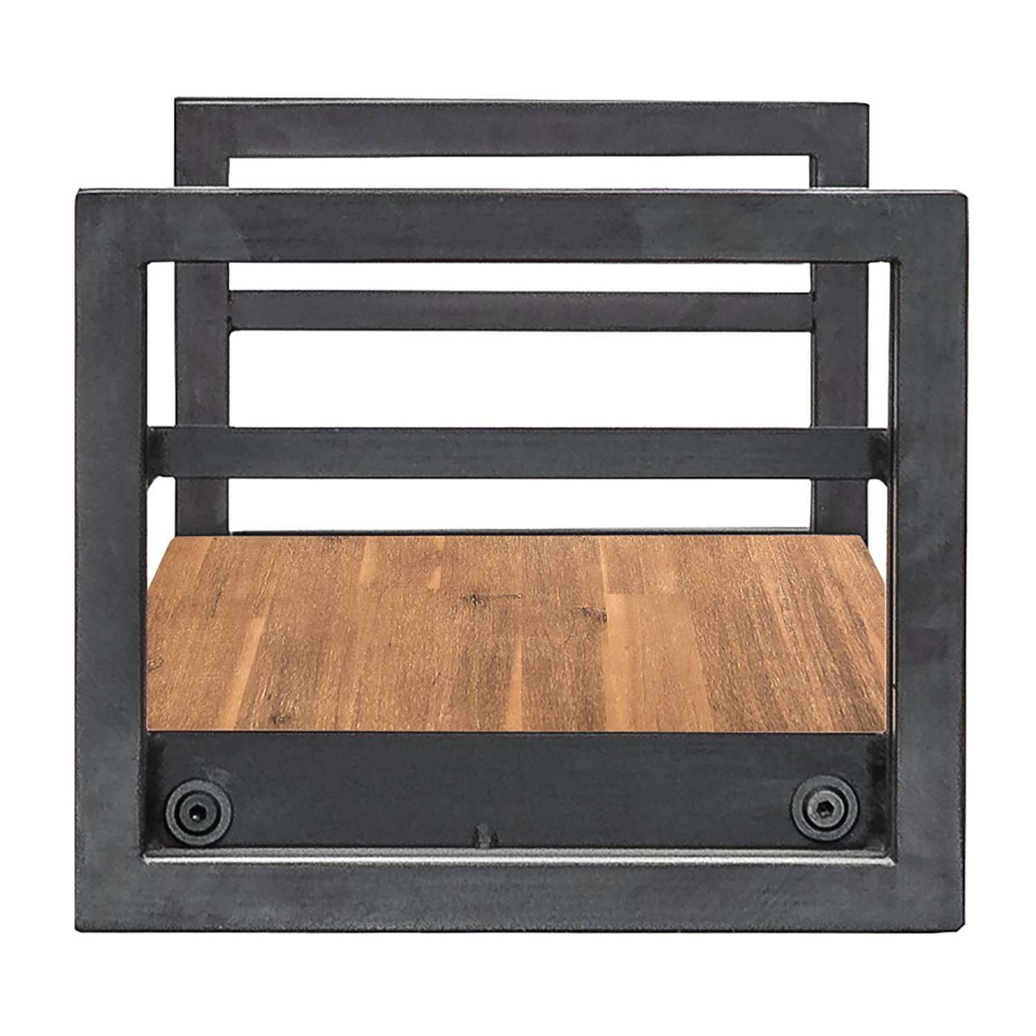 Ars manufacti Wandboard Manchester (2er-Set) - Akazie massiv / Metall - Akazie / Anthrazit - Breite: 110 cm 6 Ars manufacti Wandboard Manchester (2er-Set) - Akazie massiv / Metall - Akazie / Anthrazit - Breite: 110 cm – Bild 6