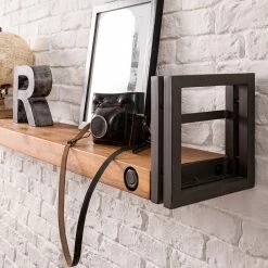 Ars manufacti Wandboard Manchester (3er-Set) - Akazie massiv / Metall - Akazie / Anthrazit - Breite: 150 cm 17 Ars manufacti Wandboard Manchester (3er-Set) - Akazie massiv / Metall - Akazie / Anthrazit - Breite: 150 cm -WOHNZIMMERMÖBEL Verkäufe 1000213220 200831 09510200038 DETAILS P000000001000213220