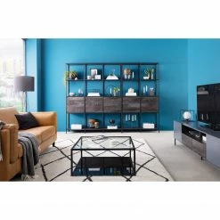 Fredriks Regal Meon III - Eiche Grau Dekor - Breite: 150 cm -WOHNZIMMERMÖBEL Verkäufe 1000213232 210104 13264800004 MOOD DETAILS P000000001000213232 mood