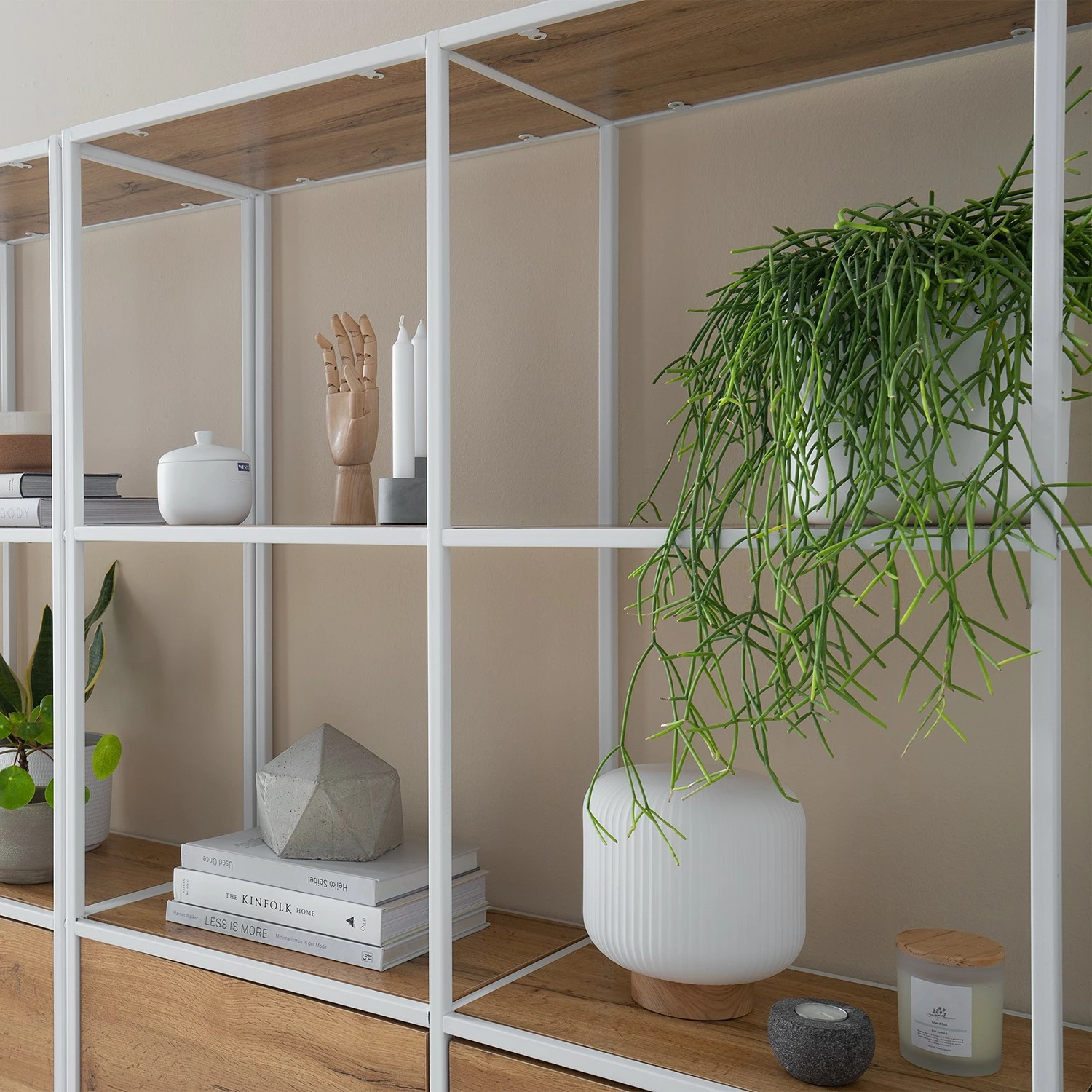 Fredriks Regal Meon III - Eiche Dekor - Breite: 101 cm 13 Fredriks Regal Meon III - Eiche Dekor - Breite: 101 cm – Bild 13