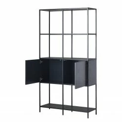 Fredriks Regal Meon III - Eiche Grau Dekor - Breite: 101 cm -WOHNZIMMERMÖBEL Verkäufe 1000213234 201001 06170300010 DETAILS P000000001000213234