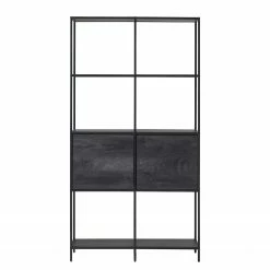 Fredriks Regal Meon III - Eiche Grau Dekor - Breite: 101 cm -WOHNZIMMERMÖBEL Verkäufe 1000213234 201001 06170400011 DETAILS P000000001000213234