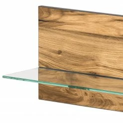 Naturoo Wandregal Ironwood - Echtholzfurnier - Alteiche / Grau - Breite: 118 cm -WOHNZIMMERMÖBEL Verkäufe 1000213235 200512 14002700027 DETAILS P000000001000213235