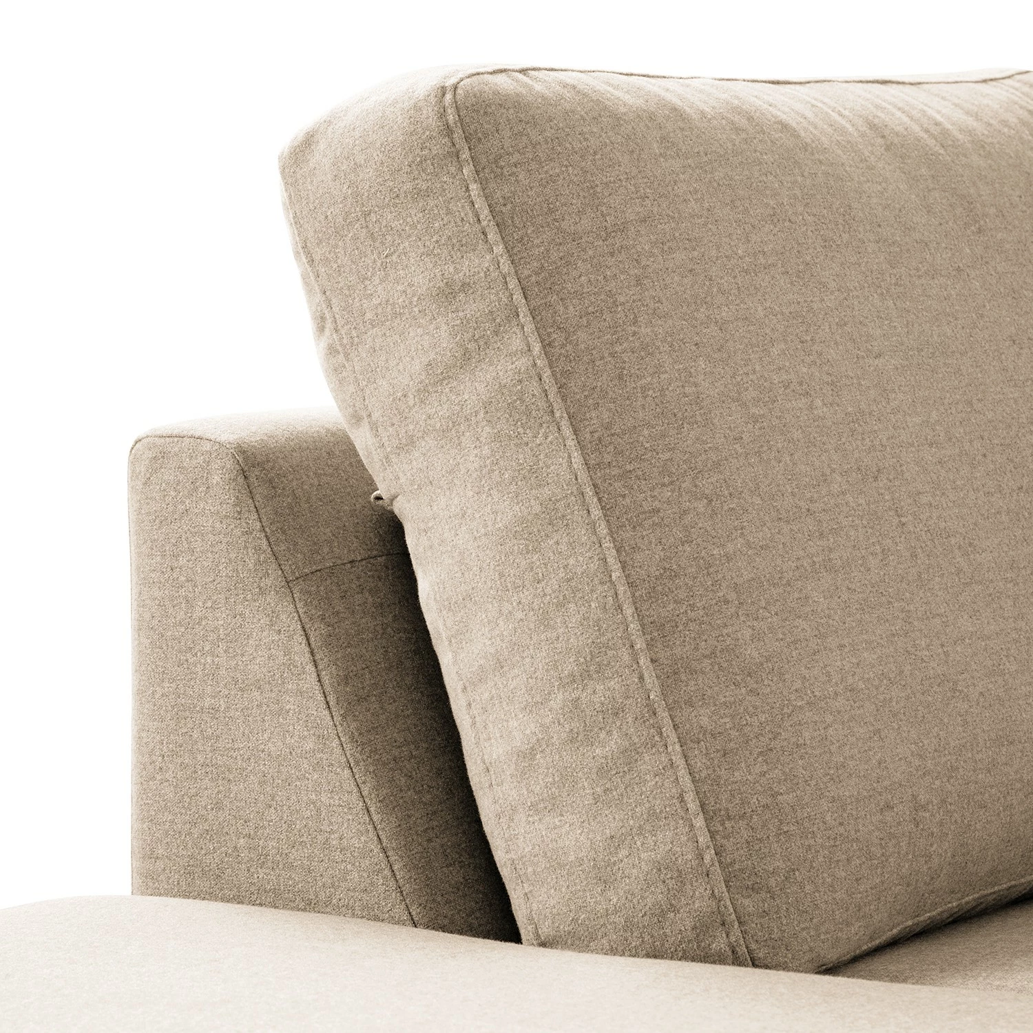 Studio Copenhagen Ecksofa COSO Classic mit Ottomane - Webstoff Milan: Beige - Breite: 238 cm - Ottomane davorstehend links - Bettkasten - Esche 15 Studio Copenhagen Ecksofa COSO Classic mit Ottomane - Webstoff Milan: Beige - Breite: 238 cm - Ottomane davorstehend links - Bettkasten - Esche – Bild 15