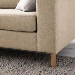 Studio Copenhagen Ecksofa COSO Classic mit Ottomane - Webstoff Milan: Beige - Breite: 238 cm - Ottomane davorstehend links - Bettkasten - Esche 38 Studio Copenhagen Ecksofa COSO Classic mit Ottomane - Webstoff Milan: Beige - Breite: 238 cm - Ottomane davorstehend links - Bettkasten - Esche -WOHNZIMMERMÖBEL Verkäufe 1000213552 201103 12350800204 DETAILS P000000001000213552