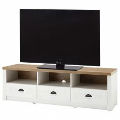 Norrwood Lowboard Proville II - Eiche Weiß Dekor / Eiche Dekor