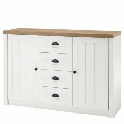 Norrwood Sideboard Proville II - Eiche Weiß Dekor / Eiche Dekor