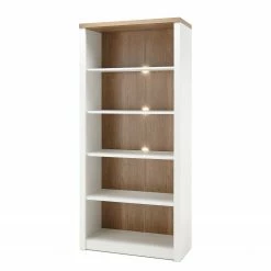 Norrwood Regal Proville I - Eiche Weiß Dekor / Eiche Dekor