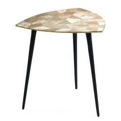 Loftscape Beistelltisch Duvall - Metall - Gold