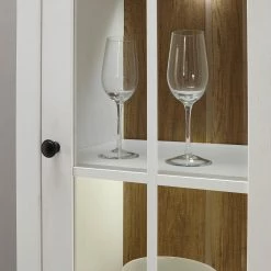 Norrwood Wohnwand Proville IV (4-teilig) - Eiche Weiß Dekor / Eiche Dekor -WOHNZIMMERMÖBEL Verkäufe 1000214306 200527 07011600135 DETAILS P000000001000214306