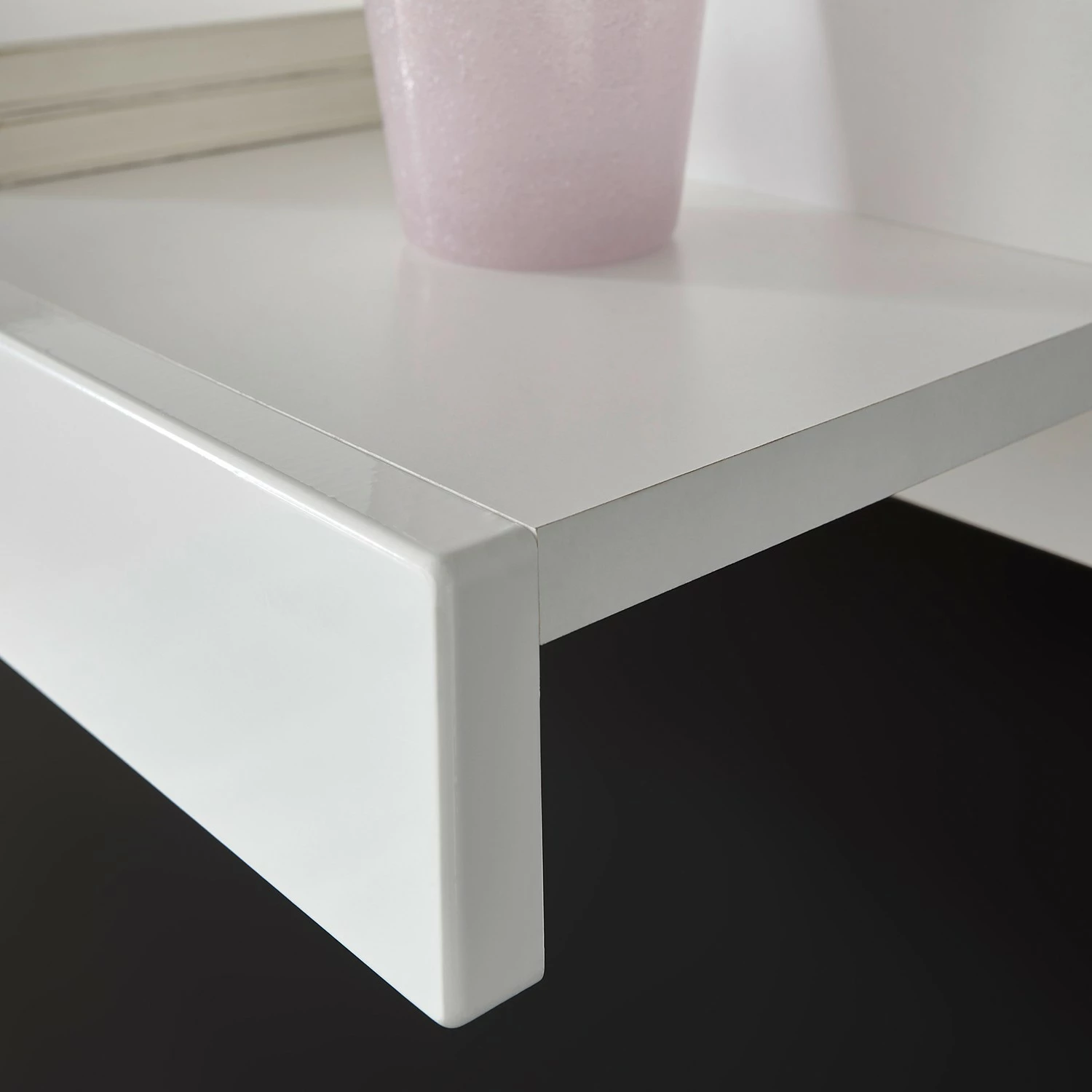 Loftscape Wohnwand Cely III (4-teilig) - Hochglanz Weiß / Matt Weiß 18 Loftscape Wohnwand Cely III (4-teilig) - Hochglanz Weiß / Matt Weiß – Bild 18