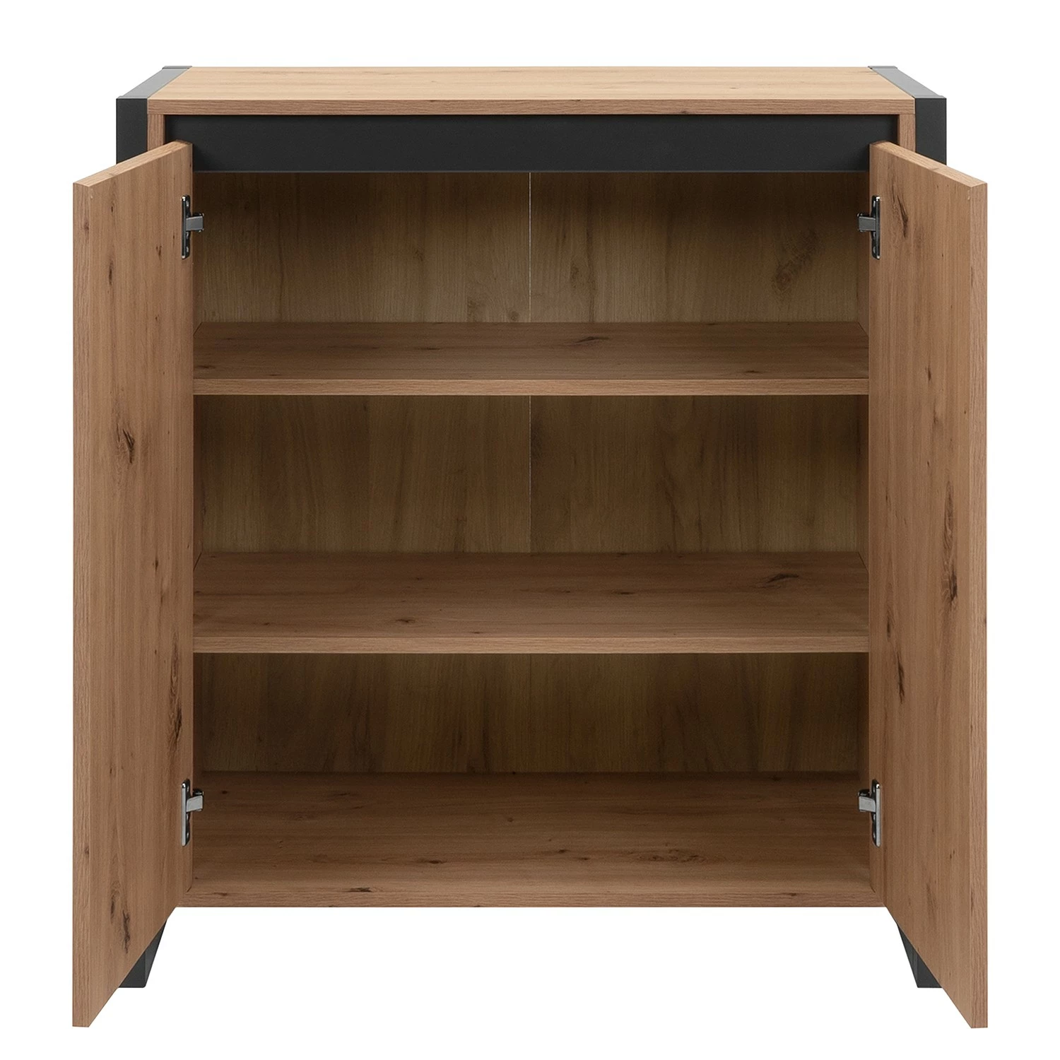 Red Living Kommode Denville I - Eiche Artisan Dekor / Anthrazit 9 Red Living Kommode Denville I - Eiche Artisan Dekor / Anthrazit – Bild 9