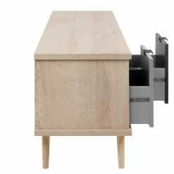 Mørteens TV-Lowboard Elysian - Grau / Eiche Dekor -WOHNZIMMERMÖBEL Verkäufe 1000214491 200608 14160400068 DETAILS P000000001000214491