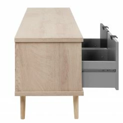 Mørteens TV-Lowboard Elysian - Grau / Eiche Dekor -WOHNZIMMERMÖBEL Verkäufe 1000214491 200608 14160500069 DETAILS P000000001000214491