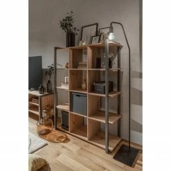 Red Living Regal Denville - Eiche Artisan Dekor / Anthrazit -WOHNZIMMERMÖBEL Verkäufe 1000214500 200608 14163500087 MOOD DETAILS P000000001000214500 mood