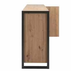 Red Living Sideboard Denville - Eiche Artisan Dekor / Anthrazit -WOHNZIMMERMÖBEL Verkäufe 1000214505 200608 14181000155 DETAILS P000000001000214505