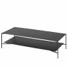Red Living Couchtisch Cleehill - Metall - Schwarz
