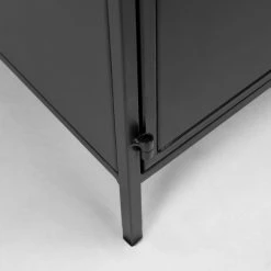 Red Living Sideboard Exford - Metall - Schwarz -WOHNZIMMERMÖBEL Verkäufe 1000215305 200612 09124300062 DETAILS P000000001000215305