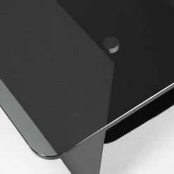 Red Living Couchtisch Monson - Glas / Metall - Grau / Schwarz -WOHNZIMMERMÖBEL Verkäufe 1000215309 200612 09125900079 DETAILS P000000001000215309