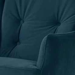 Fredriks Sessel Bonham - Samt - Marineblau -WOHNZIMMERMÖBEL Verkäufe 1000215336 201209 18161800136 DETAILS P000000001000215336